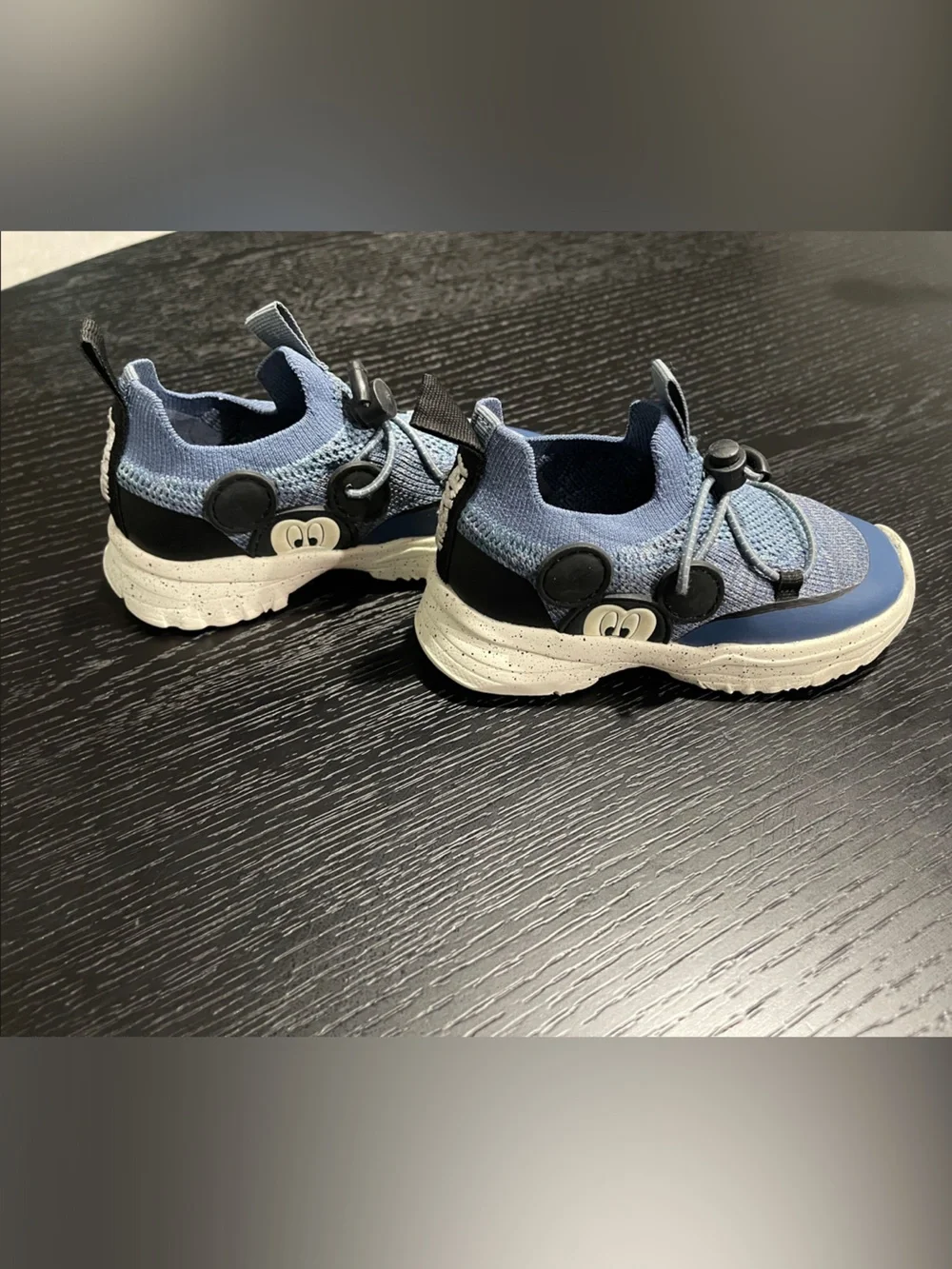 Pre loved ZARA Kids Blue Knit Athletic Sneakers - Lightweight Comfort